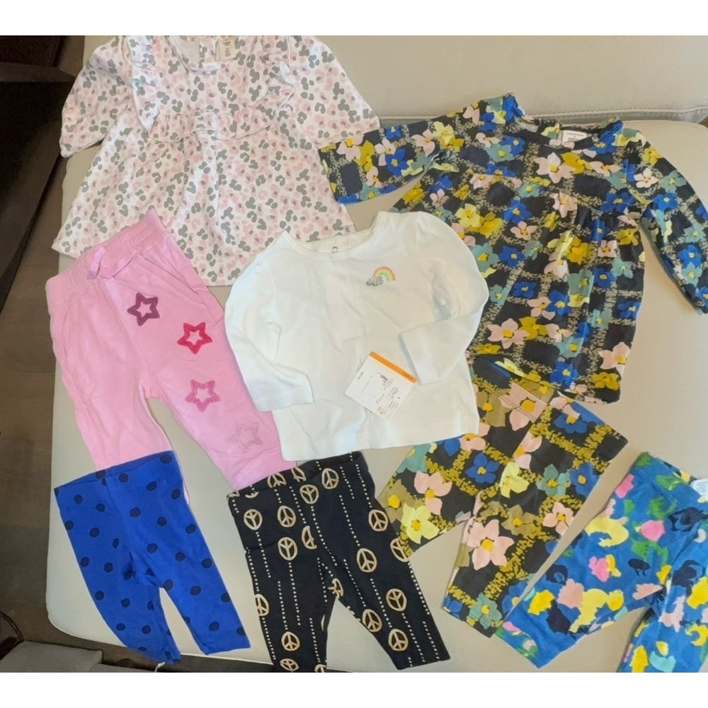 Girls size 3 months variety bundle of clothes from Nordstrom.